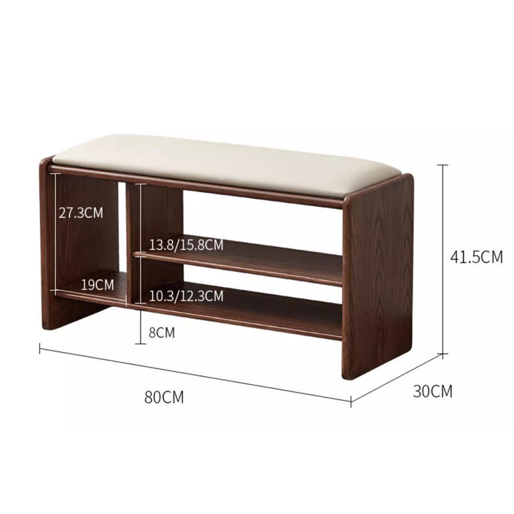 Versatile Shoe Storage Bench Present Them