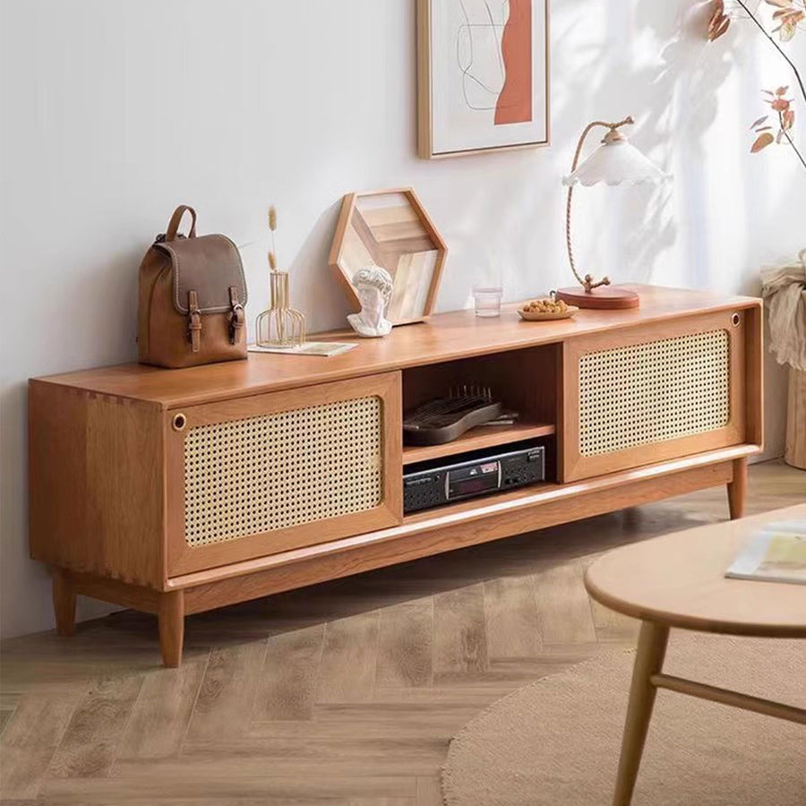Vintage-Inspired Television Console Present Them