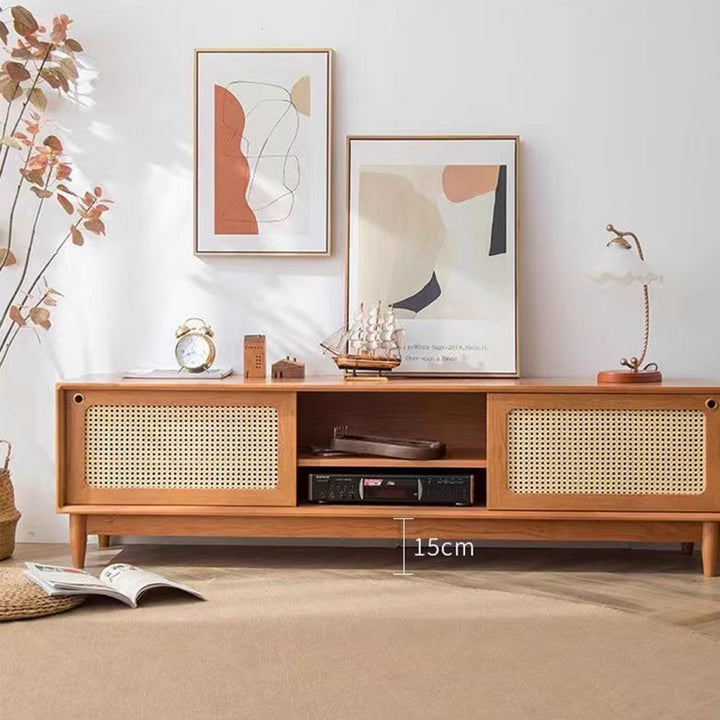 Vintage-Inspired Television Console Present Them