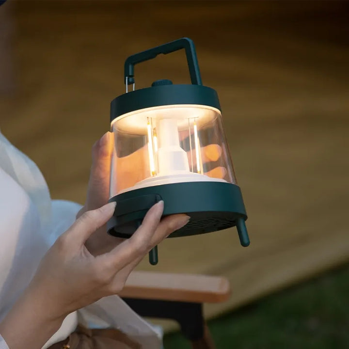 Vintage Filament LED Camping Lantern Present Them