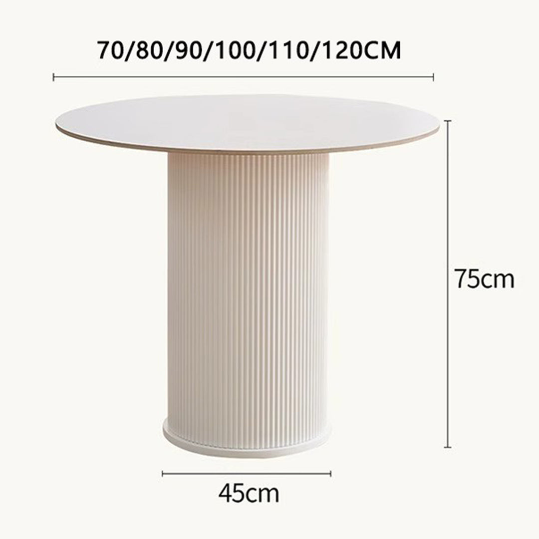 MAS-1281 Masdio Vintage Round Dining Table Present Them