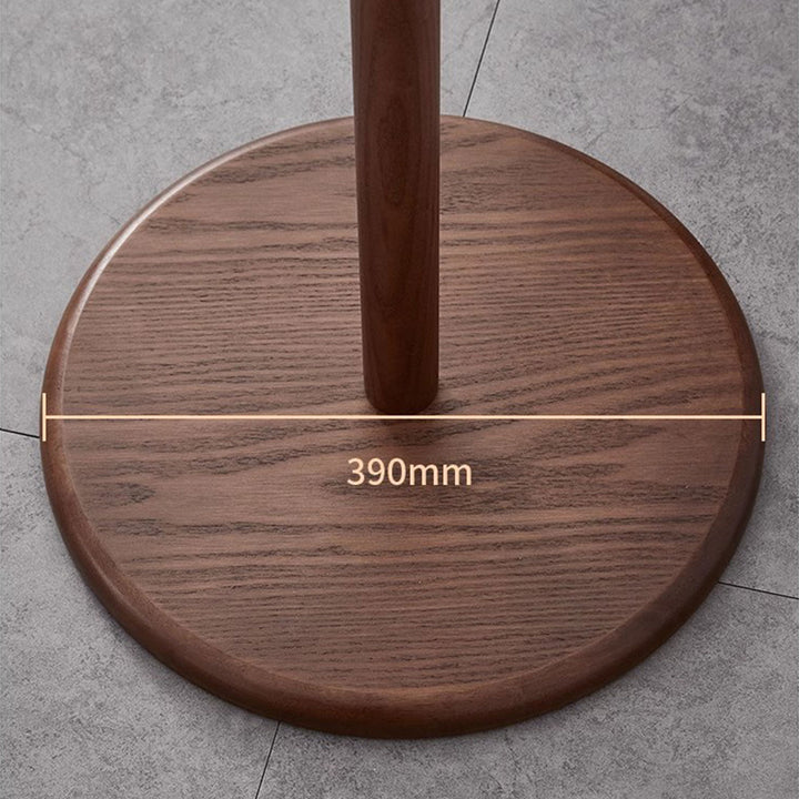 Walnut Rotary Coat Rack Present Them