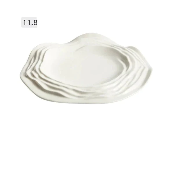 White Waves Plate Collection Masdio