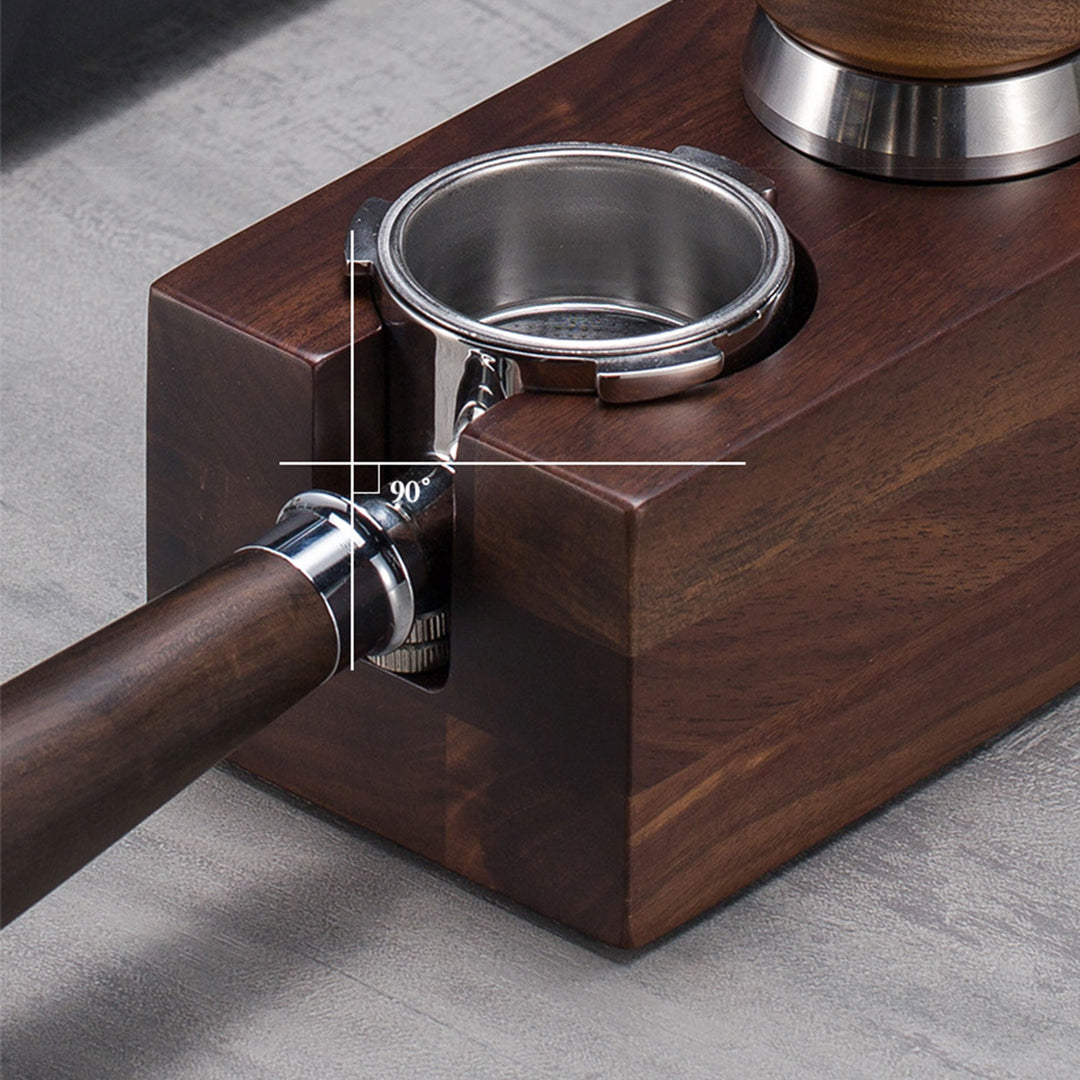 Wood Coffee Tamper Holder Present Them