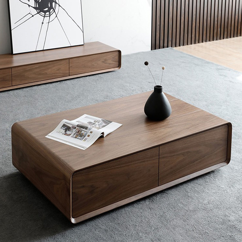 MAS-1252 Masdio Wooden Coffee Table with Hidden Storage Present Them