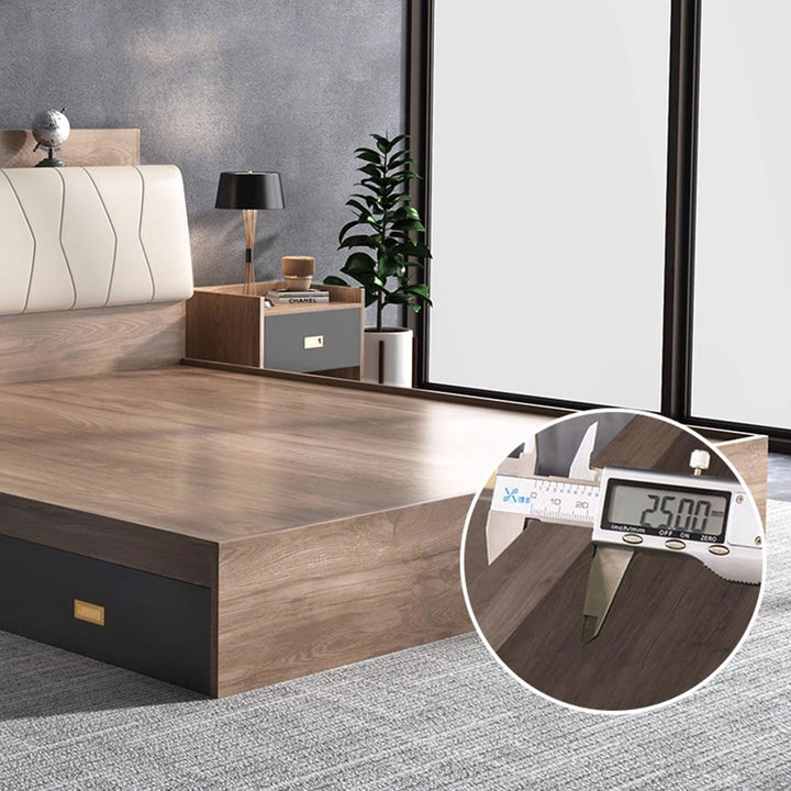 Wooden Storage Bedframe Present Them