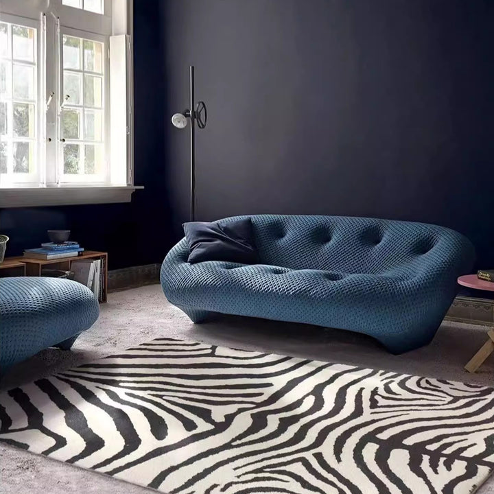 MAS-1200 Masdio Zebra Print Area Rug Present Them