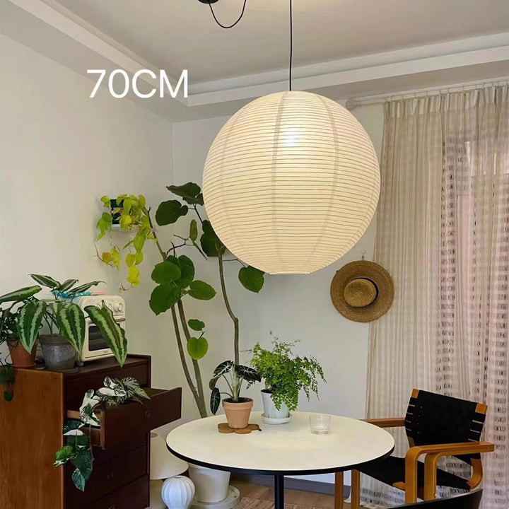 MAS-1208 Masdio Nordic Spherical Paper Lamp Ceiling Chandelier Present Them