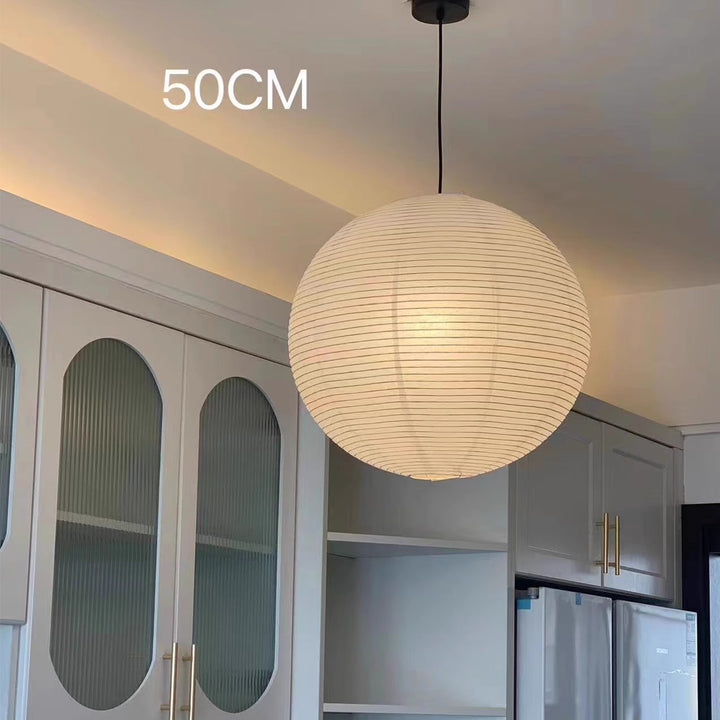 MAS-1208 Masdio Nordic Spherical Paper Lamp Ceiling Chandelier Present Them