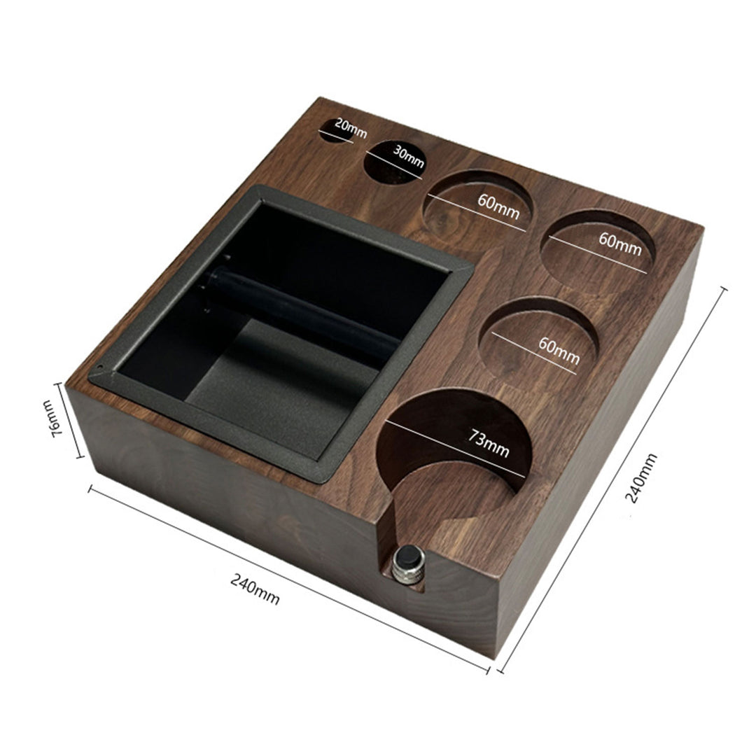 Walnut Espresso Accessories Organizer Present Them