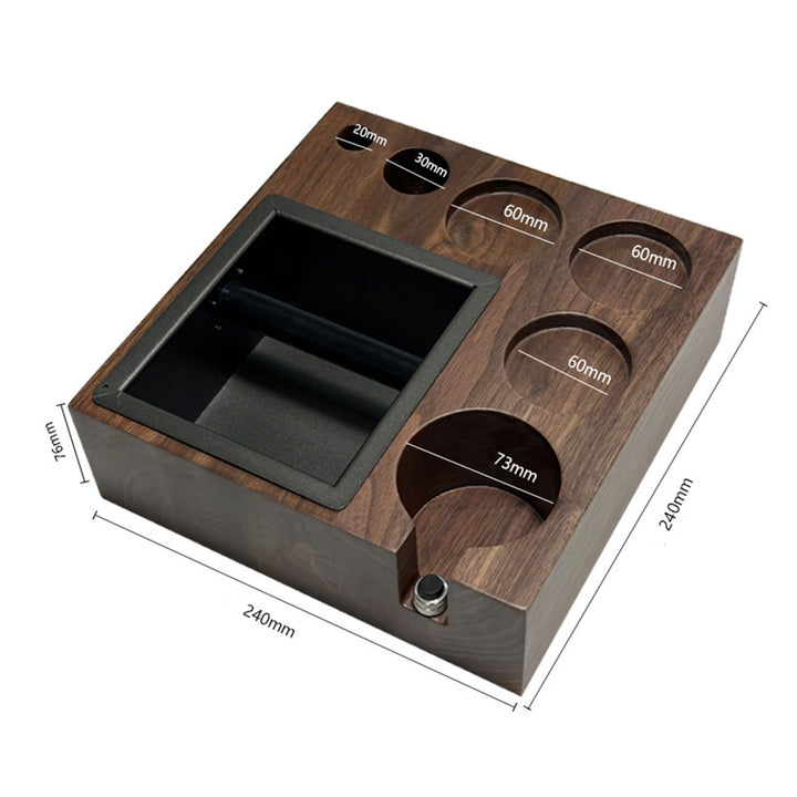 Walnut Espresso Accessories Organizer Present Them