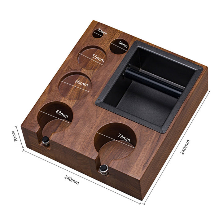 Walnut Espresso Accessories Organizer Present Them