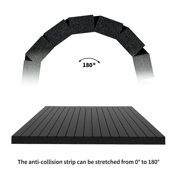 GWP08 Garage Wall Protector Foam Wall Column Corner Guard Masdio
