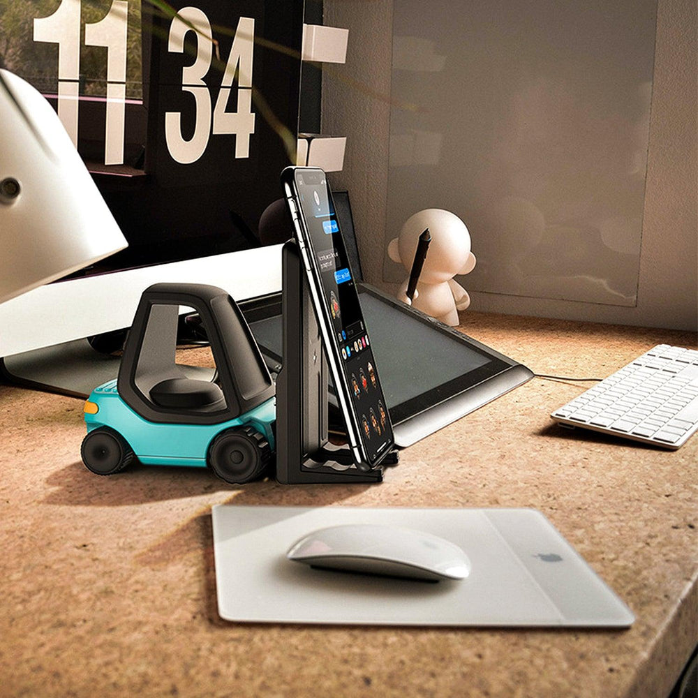 Creative Forklift Phone Wireless Charger