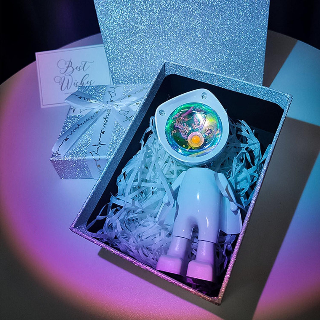 Astronaut Sunset Projection Lamp Present Them
