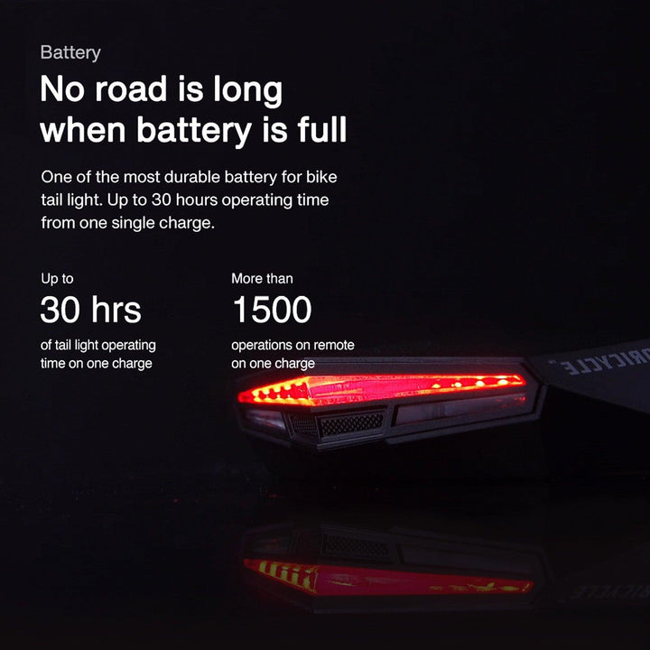 C2 Rechargeable Bike Tail Light LED Masdio