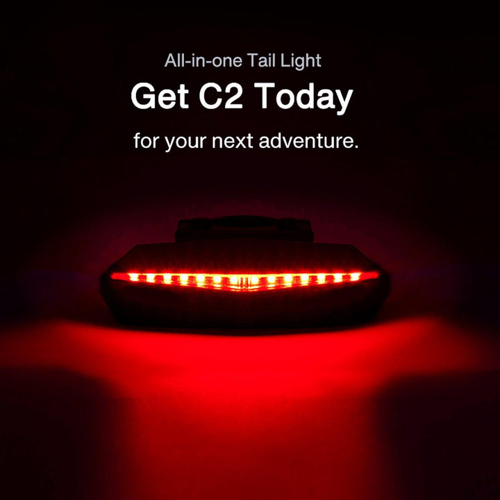 C2 Rechargeable Bike Tail Light LED Masdio