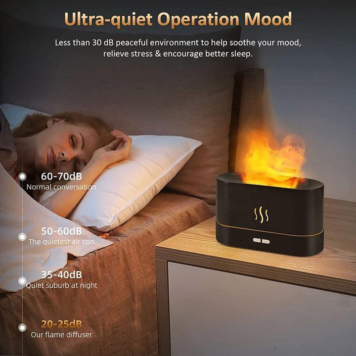 Flame Humidifier Lamp Masdio