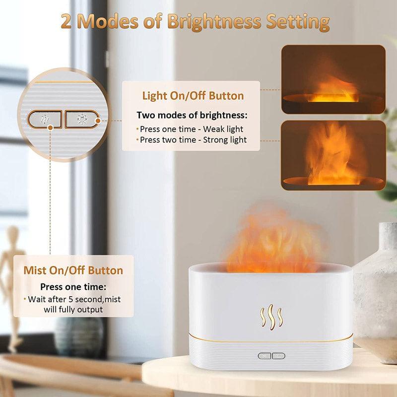 Flame Humidifier Lamp Masdio