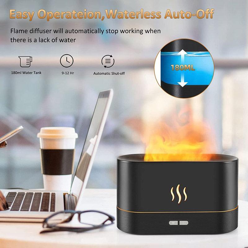 Flame Humidifier Lamp Masdio