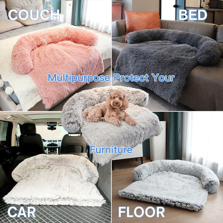 Sofa Plush Calming Dog Blanket - Present Them