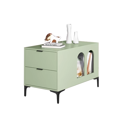 MAS-1244 Masdio Modern Minimalist Side Table with Drawer Present Them