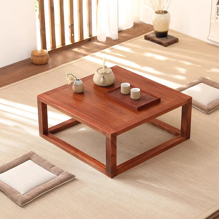 MAS-1194 Presenthem Natural Wood Coffee Table Present Them