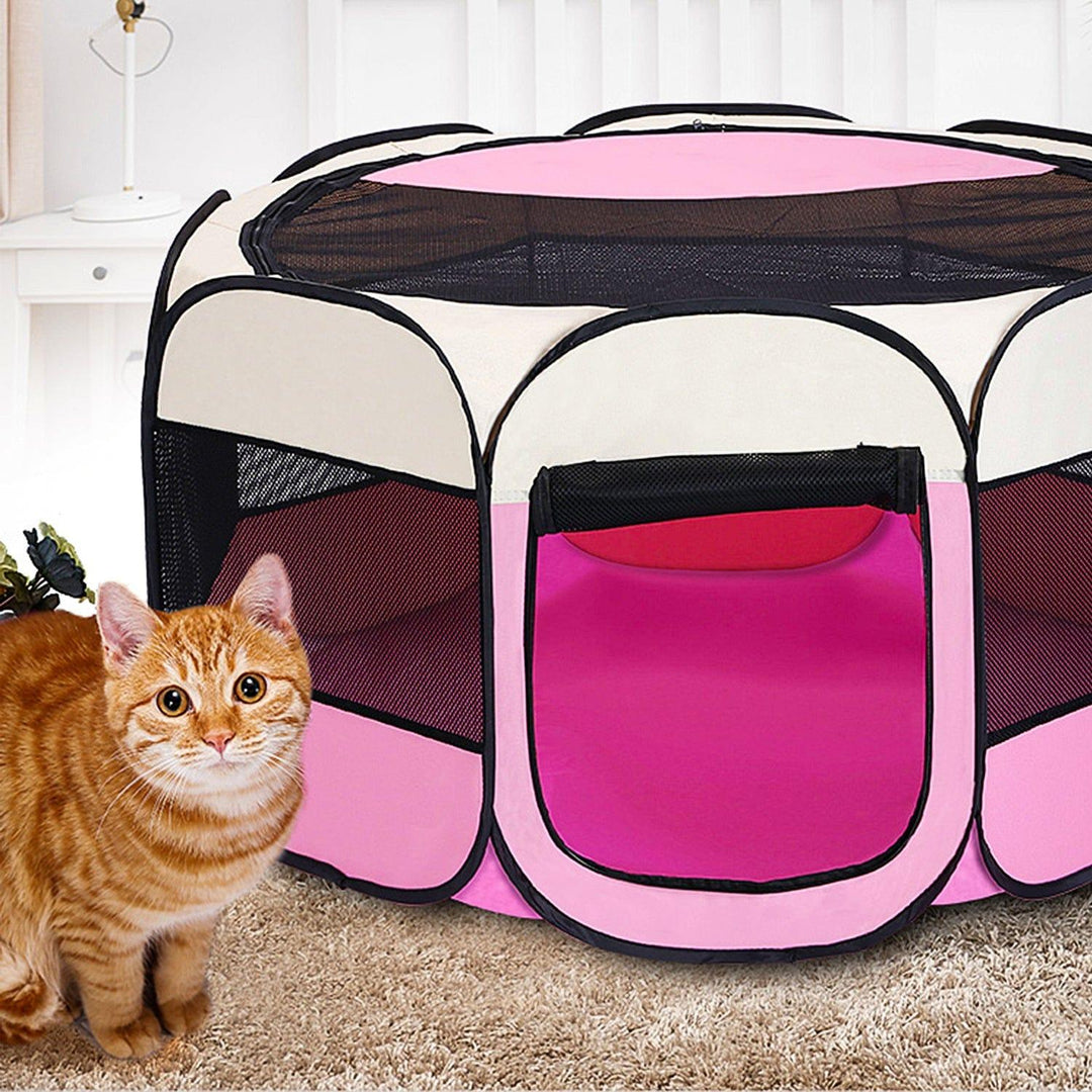 Portable Pet Playpen Foldable - Present Them