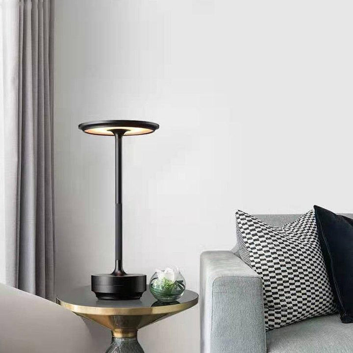 Metallic Cordless Rechargeable Waterproof Table Lamp - Present Them