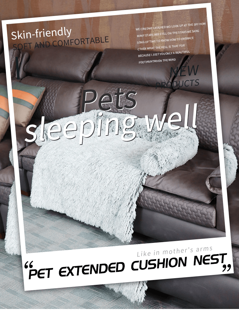 Sofa Plush Calming Dog Blanket - Present Them
