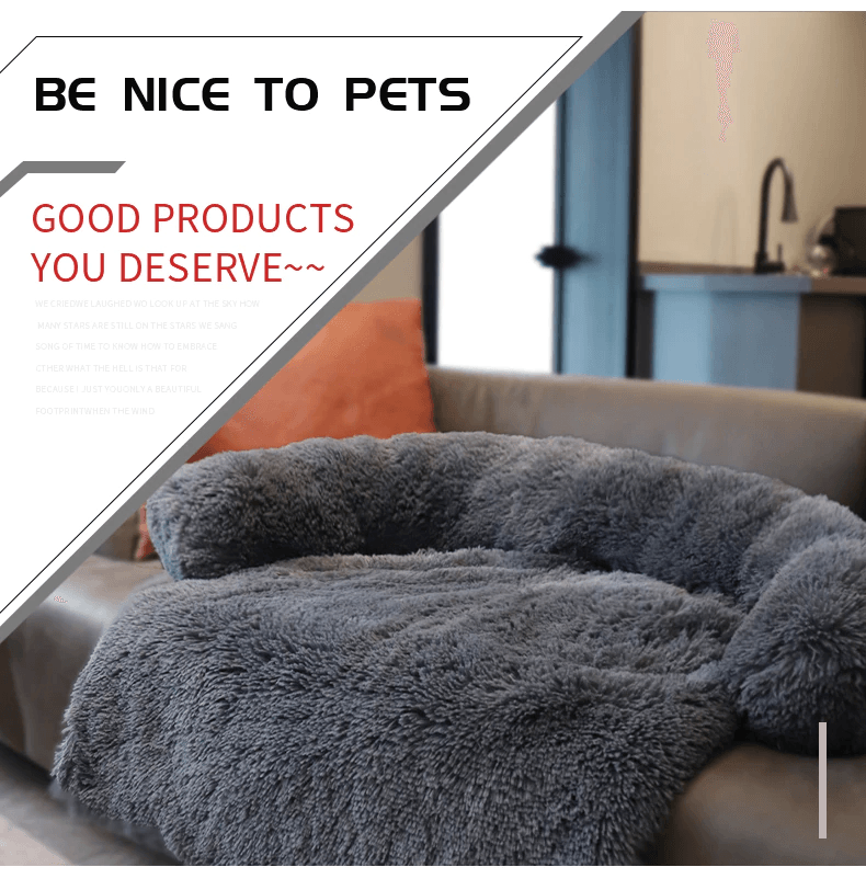 Sofa Plush Calming Dog Blanket - Present Them