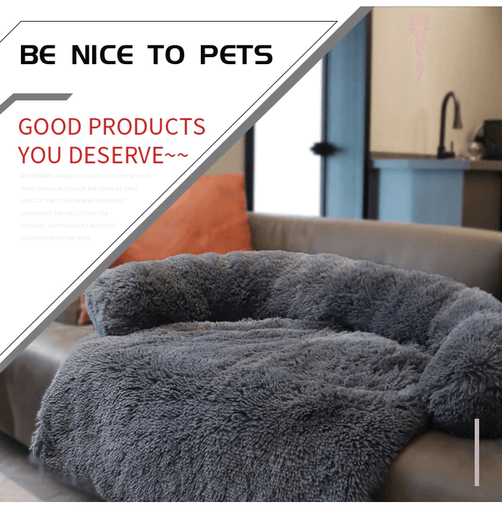 Sofa Plush Calming Dog Blanket - Present Them