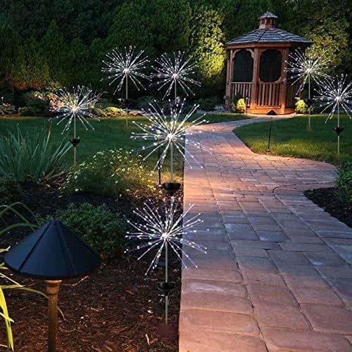 Solar Garden Fireworks Lamp