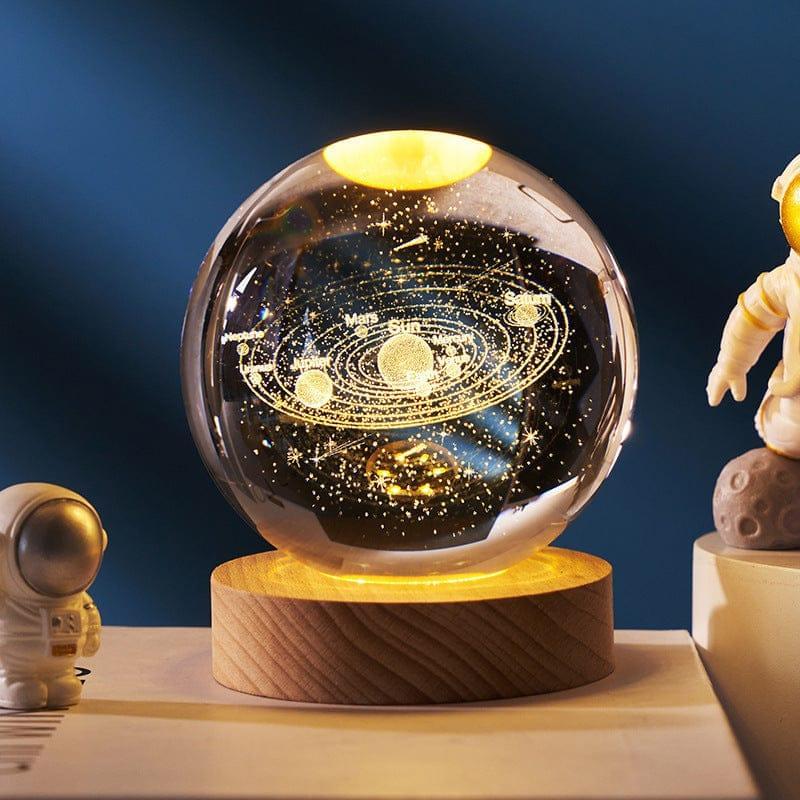 Crystal Ball Night Light Present Them