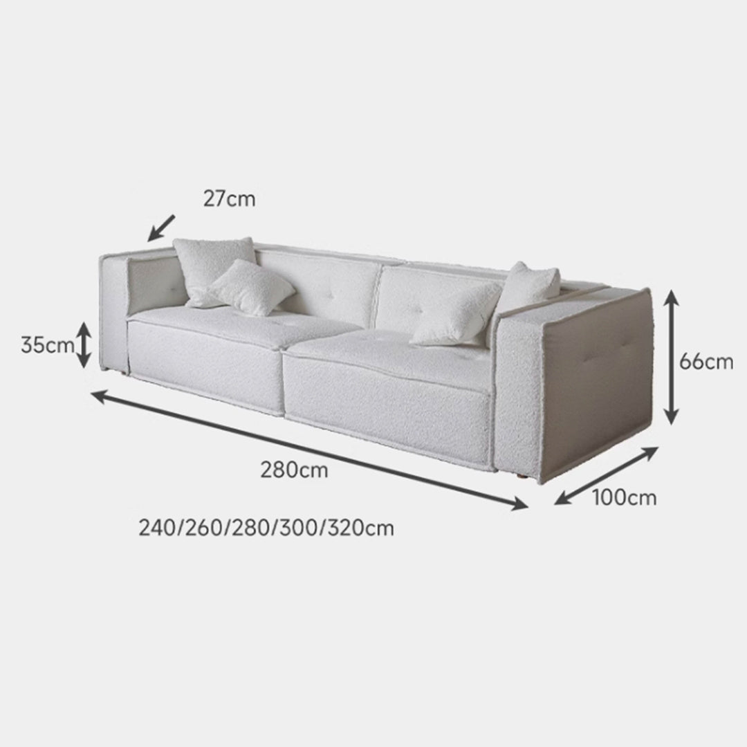 MAS-2068 Masdio Modern Fabric Sofa