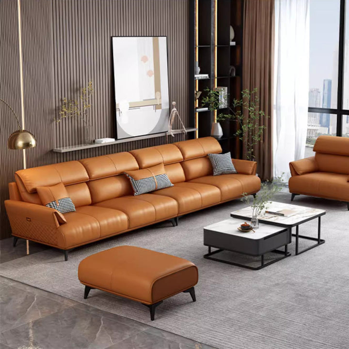 MAS-2042 Masdio Modern Leather Sofa