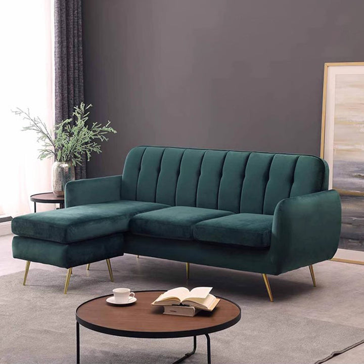 MAS-2158 Masdio Modern Velvet Sofa