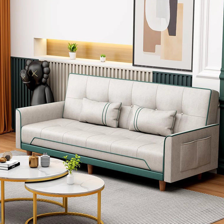 MAS-2092 Masdio Modern Leathaire Sofa Bed (Cat-Friendly)