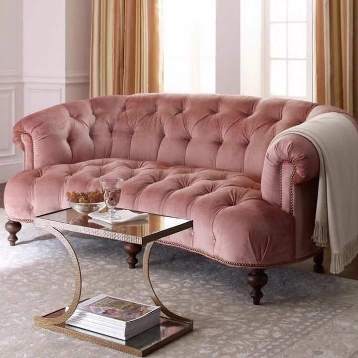 MAS-2161 Masdio Victorian Tufted Sofa