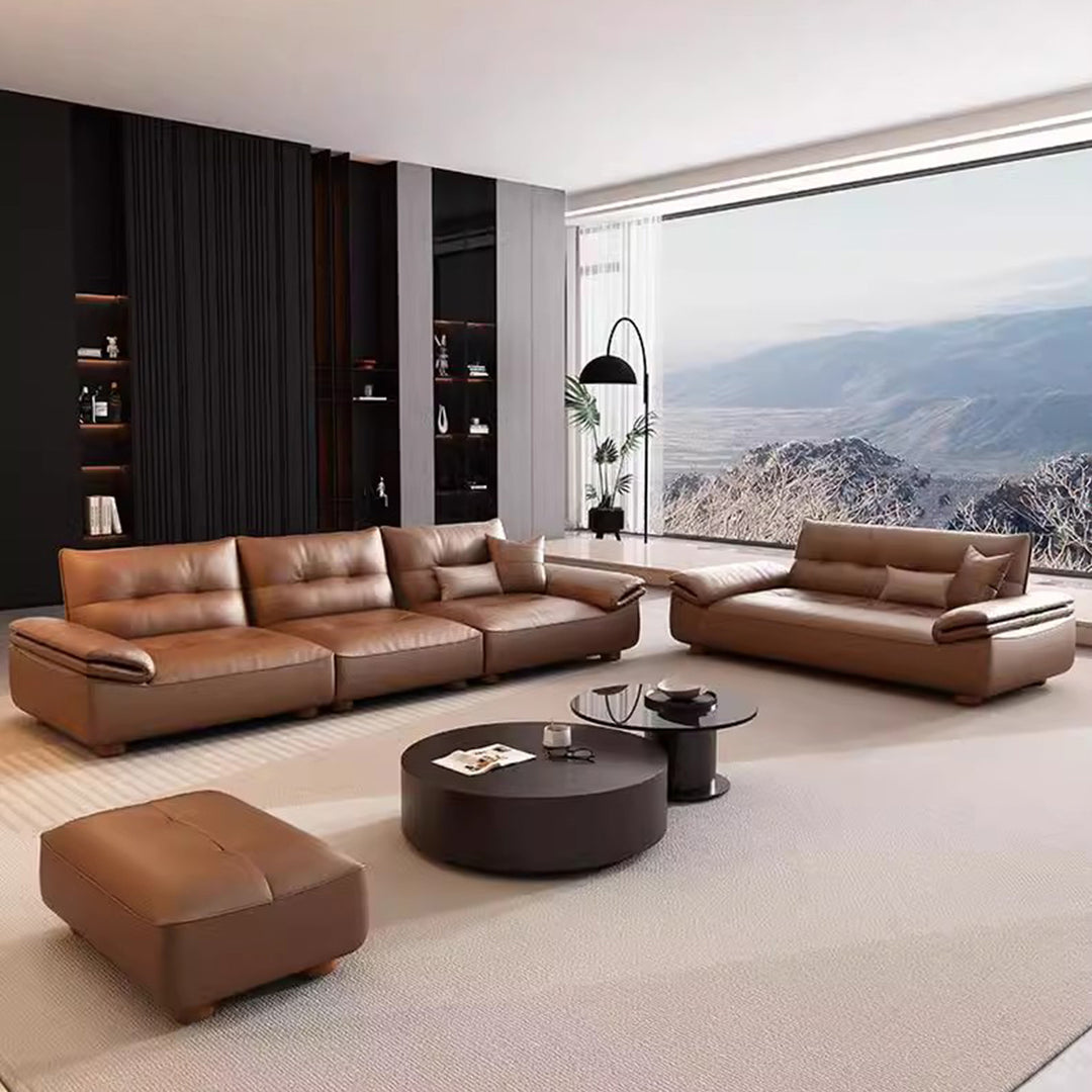 MAS-2079 Masdio Modern Leather Sofa