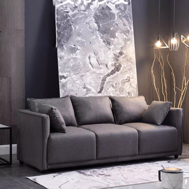 MAS-2169 Masdio Modern Leather Sofa