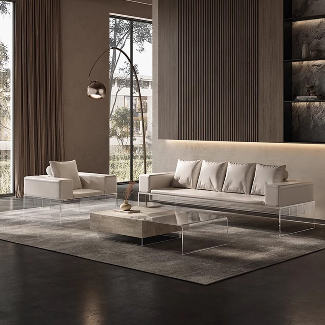 MAS-2089 Masdio Modern Leather Sofa