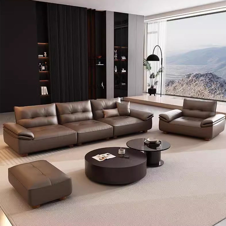 MAS-2079 Masdio Modern Leather Sofa