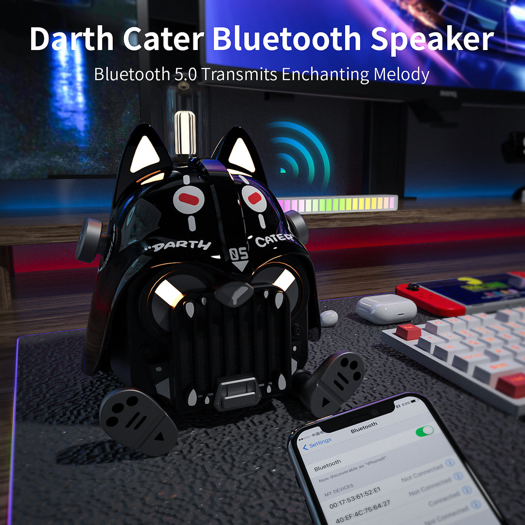 Cat Wireless Speaker with RGB Light (Bluetooth Connection) Masdio