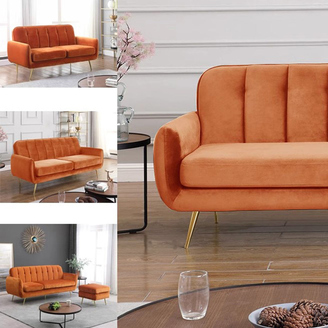 MAS-2158 Masdio Modern Velvet Sofa