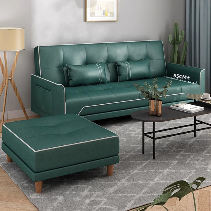 MAS-2092 Masdio Modern Leathaire Sofa Bed (Cat-Friendly)