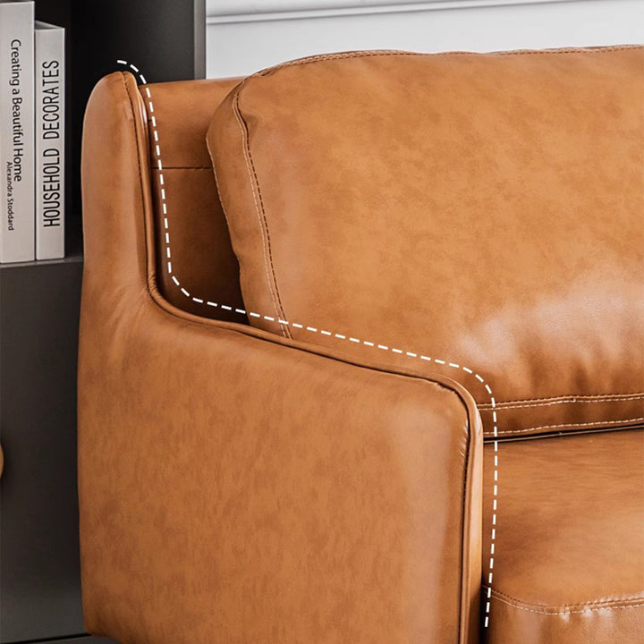 MAS-2075 Masdio Modern Leather Sofa