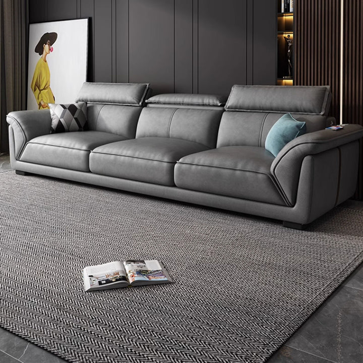 MAS-2044 Masdio Modern Leather Sofa