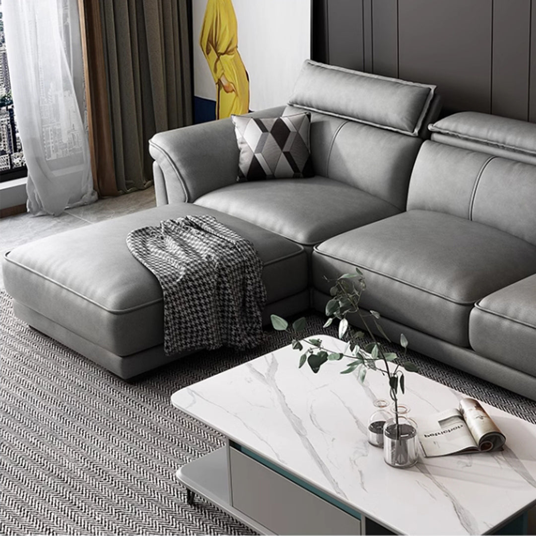 MAS-2044 Masdio Modern Leather Sofa