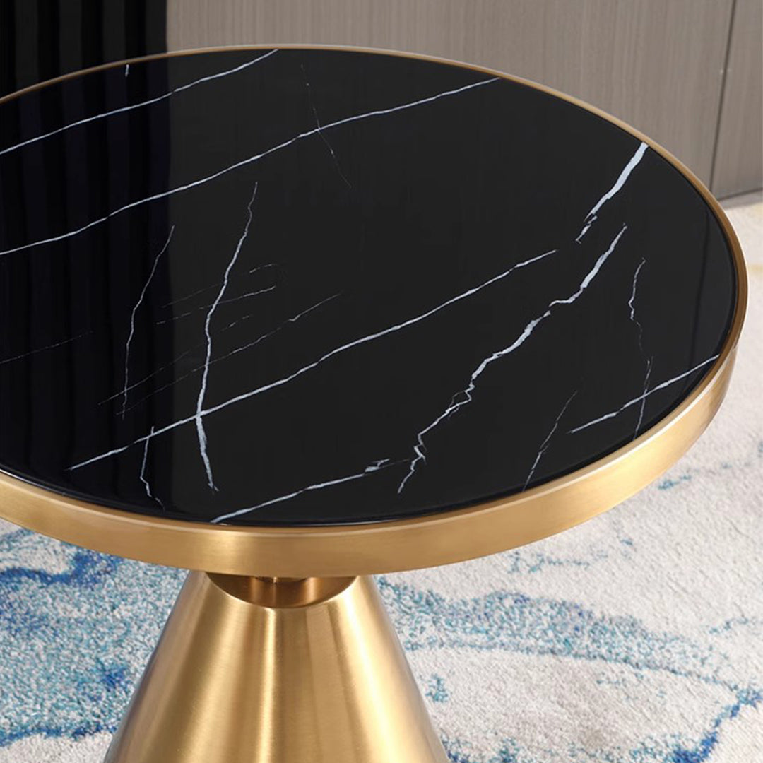 PT-1095 Presenthem Elegance and Versatility Unite: Marble Coffee Table Side Table